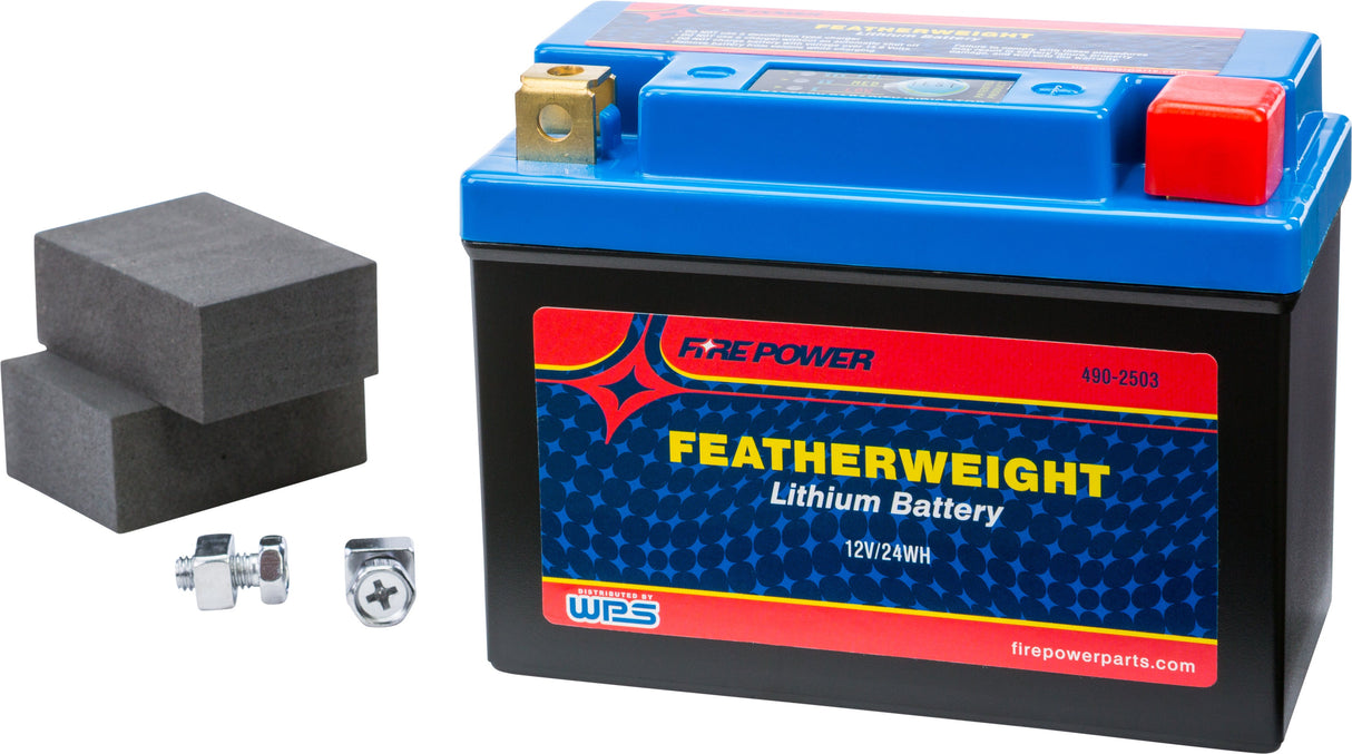 FIRE POWER Featherweight Lithium Battery 120 Cca Hjb7bl-Fp-Il 12v/24wh HJB7BL-FP