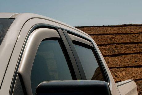 EGR 2019 Chevy 1500 Crew Cab In-Channel Window Visors - Dark Smoke 571691