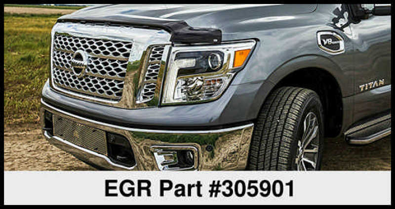 EGR 16+ Nissan Titan XD Superguard Hood Shield (305901) 305901