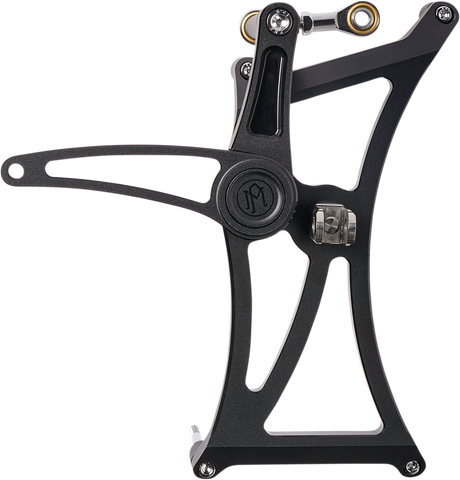 PERFORMANCE MACHINE (PM) Mid Control - Black - Softail 0035-1172M-SMB