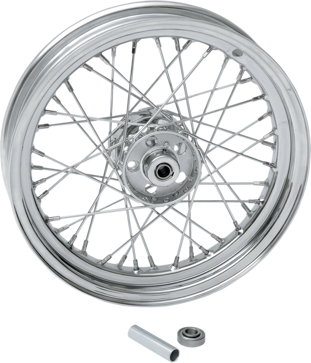 DRAG SPECIALTIES Front/Rear Wheel - Single Disc/No ABS - Chrome - 16"x3.00" 64433