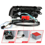 ANZO 18-19 Jeep Wrangler JL Halogen Chrome Clear w/ Sequential Signal 511083