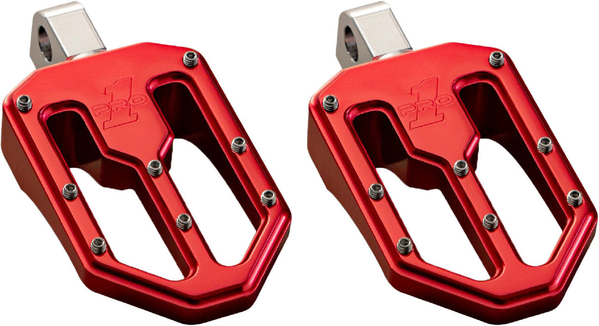 PRO ONE Pro Peg Moto V1 Red Anaodize 500751R