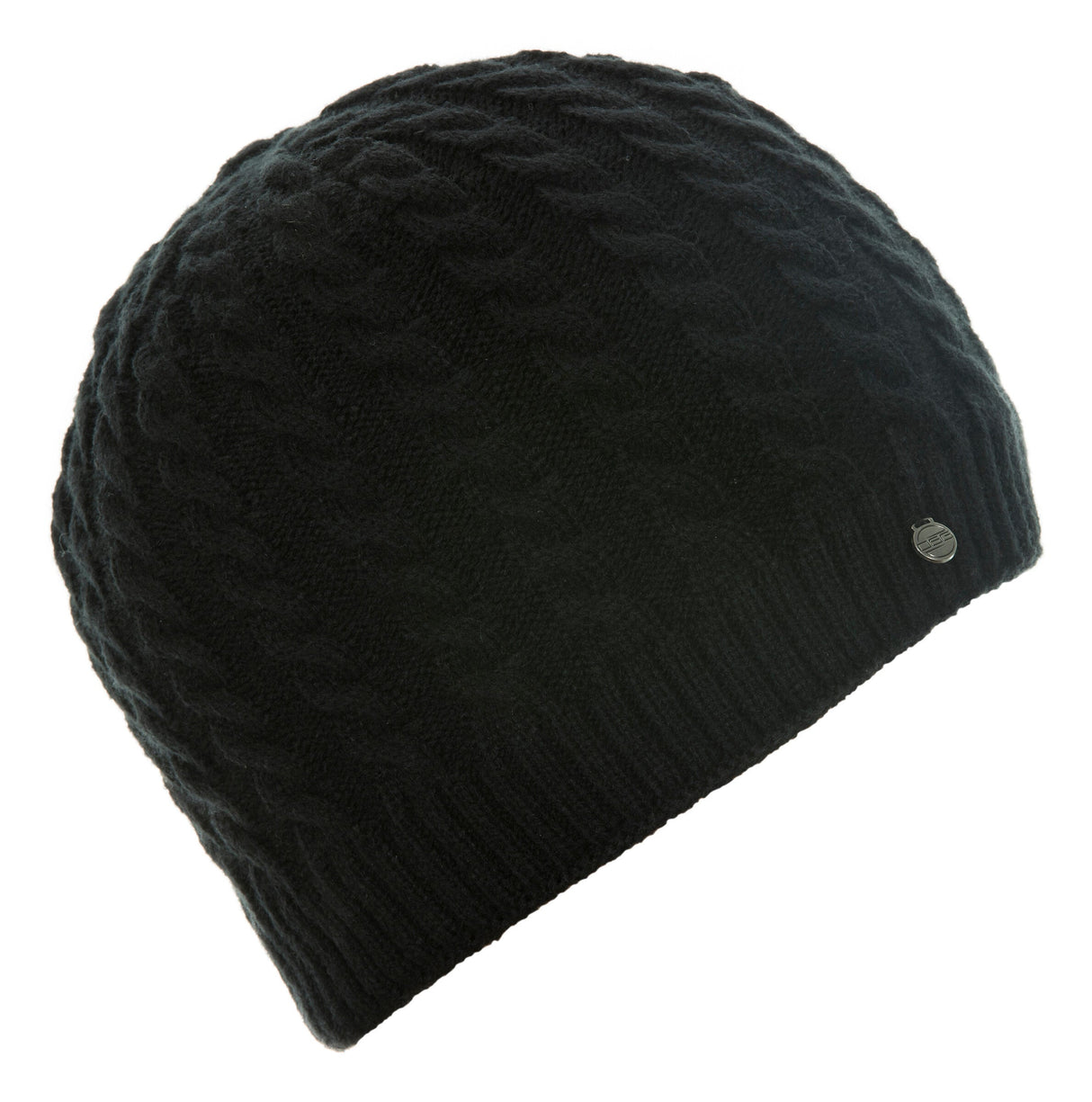 DSG Cable Knit Beanie Black O/S 99233