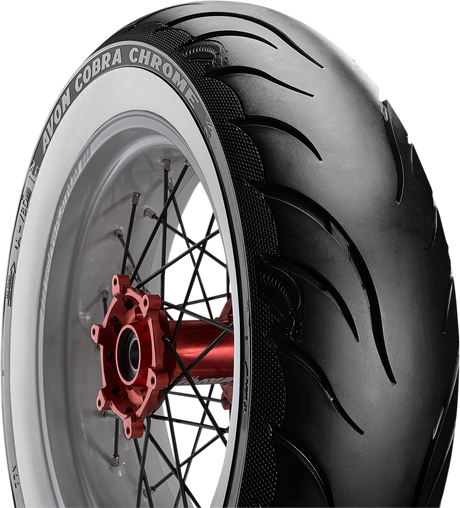 AVON Tire - Cobra Chrome AV92 - Rear - 180/70R16 - Wide Whitewall - 77V 638217