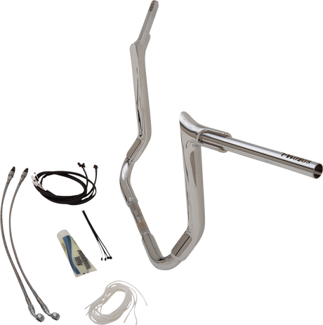 FAT BAGGERS INC. Handlebar Kit - Pointed Top - 14" - Chrome 809214