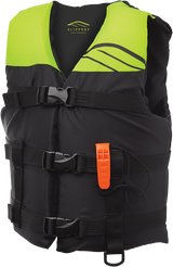 SLIPPERY Youth Hydro Vest - Black/Neon Yellow 11221430000220