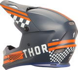 THOR Sector 2 Helmet - Combat - Midnight/Orange - XS 0110-8137