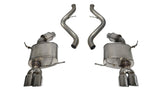 Corsa 08-12 BMW M3 Convertible E93 Polished Sport Cat-Back Exhaust 14568