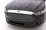 AVS 13-16 Ford Fusion (Grille Fascia Mount) Aeroskin Low Profile Hood Shield - Chrome 620043