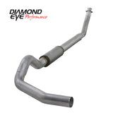 Diamond Eye KIT 5in TB SGL MFLR RPLCMENT PIPE AL: 94-02 DODGE CUMMINS 5.9L W/ RP #510220 K5216A-RP