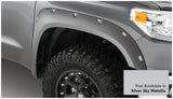 Bushwacker 16-18 Toyota Tundra Fleetside Pocket Style Flares 4pc 66.7/78.7/97.6in Bed - Silver Sky 30918-53