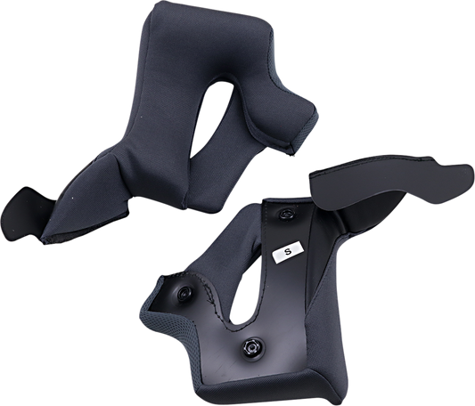 Z1R Warrant Cheek Pads - Black - Small 0134-2684