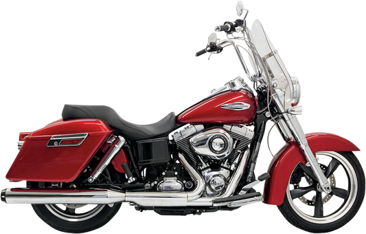 BASSANI XHAUST 4" Chrome Quick Change Muffler 1D87R