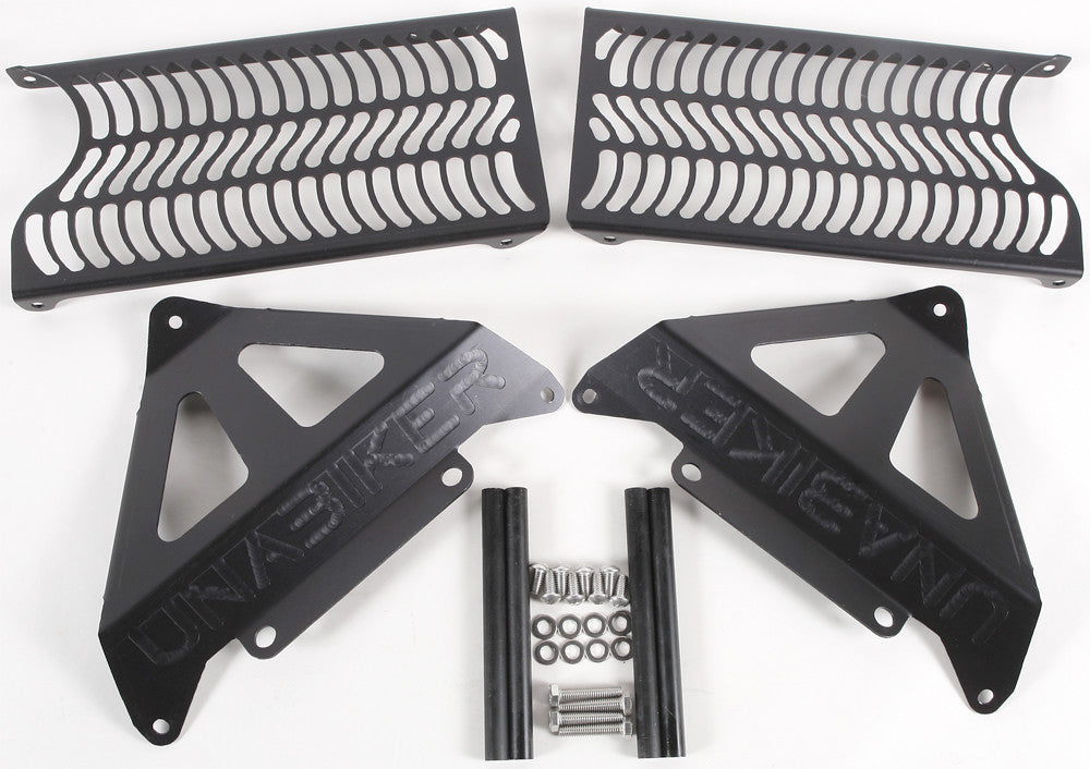 UNABIKER Radiator Guard (Black) HF250R-K