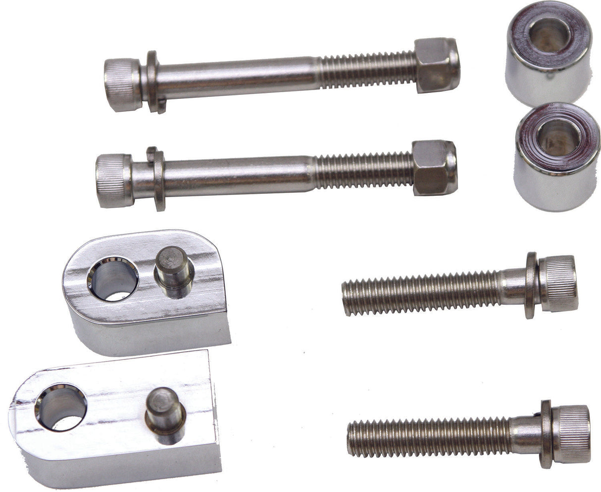 PRO PAD Floorboard Extension Kit Chrome Plated FB-EXT14C