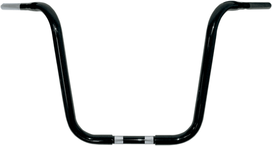 DRAG SPECIALTIES Handlebar - Buffalo Ape - 18" - TBW - Black 0601-1244