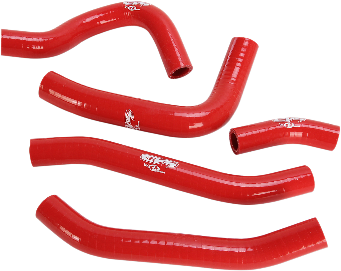 CV4 Radiator Hose Kit - Red - Honda SFSMBC263R