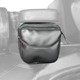 SHOW CHROME Platinum Arm Rest Pouch - Passenger - Two-Toned Black - Can-Am Spyder RT LTD '20-'24 ARC-2RT