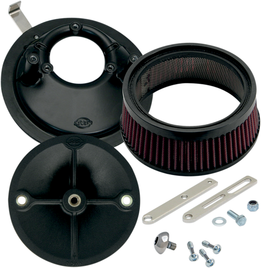 S&S CYCLE Universal Stealth Air Cleaner - Super E/G Carburetor 170-0176