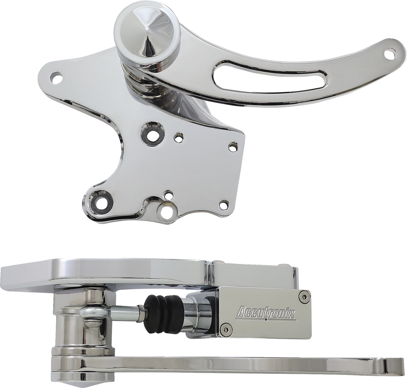 ACCUTRONIX Extended Forward Control - Slotted - '00-'10 FXST FC106-XSC