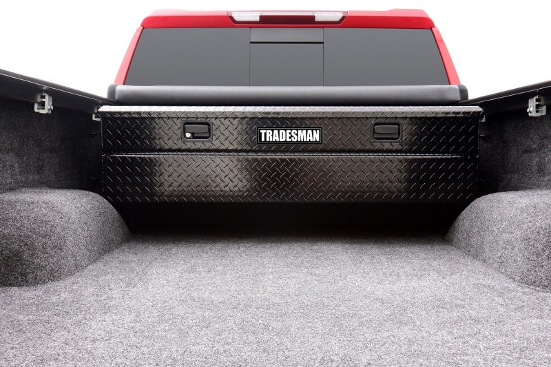 Tradesman Aluminum Flush Mount Truck Tool Box (56in.) - Black 79456