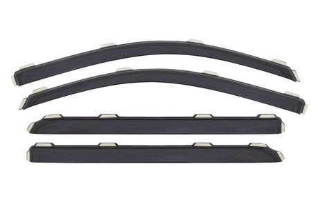 AVS 15-18 Chevy Silverado 2500 Crew Cab Ventvisor Front & Rear Window Deflectors 4pc - Smoke 194536