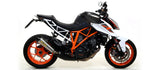 Arrow Ktm 1290 Super Duke 2014-2019 /SuperDuke GT 2022/2024 Homologated Nichrom X-Kone Silencer With Carbon End Cap For Original Collectors 71820xki