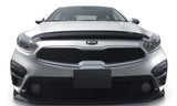 AVS 19-23 Kia Forte Carflector Low Profile Hood Shield - Smoke 20225
