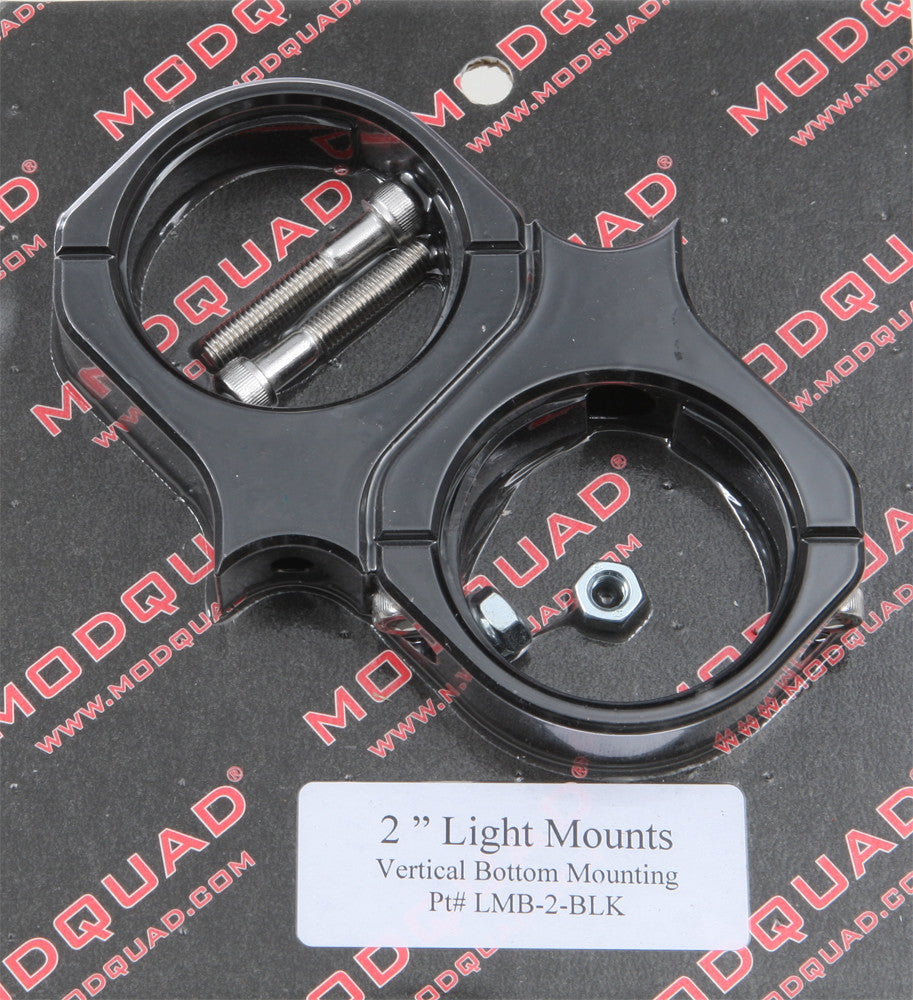 MODQUADMq Light Mnt 2" Vert Mnt BlkLMB-2-BLK