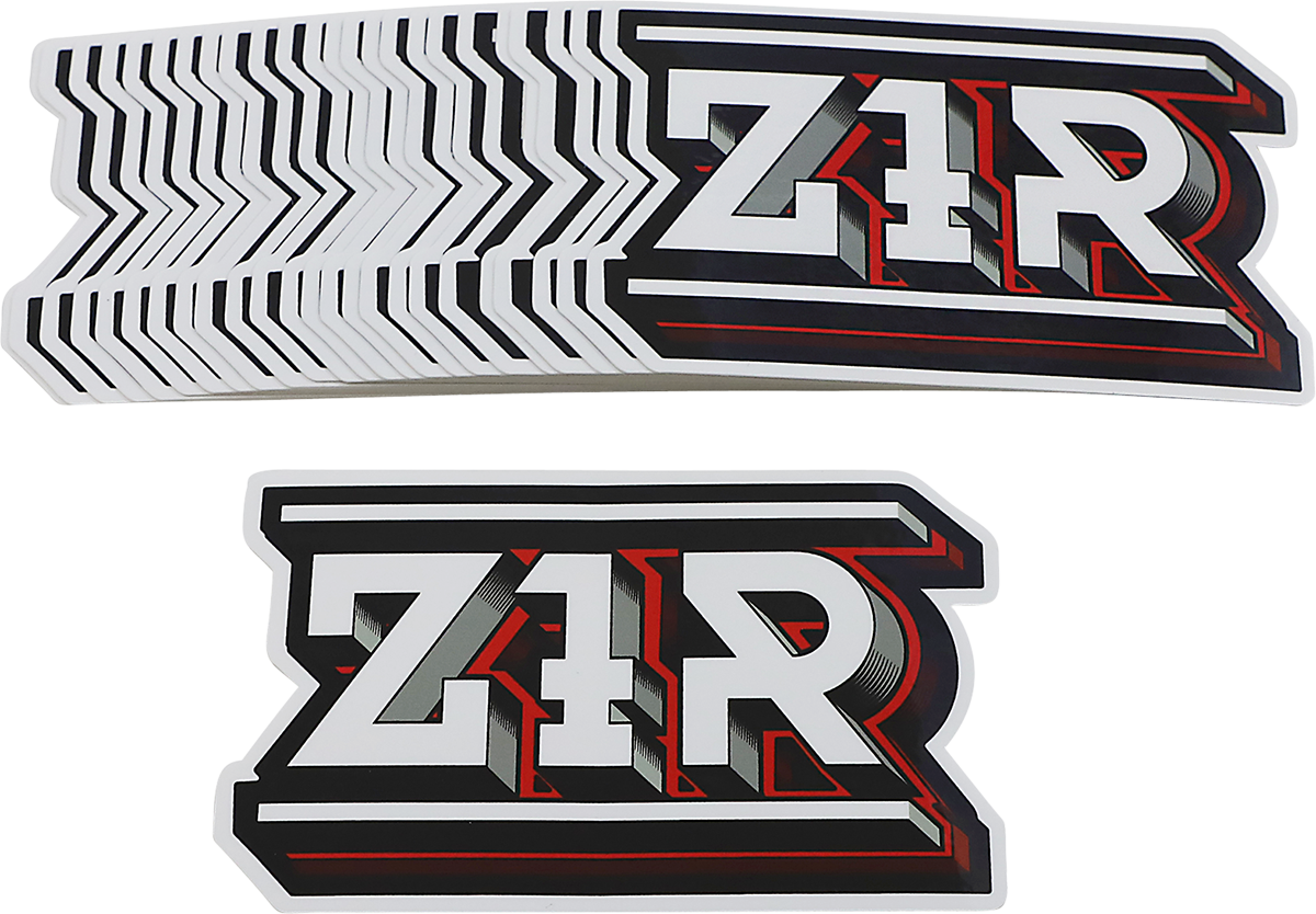 Z1R Z1R Sticker - 2 x 4 - 25 Pack 4320-2479