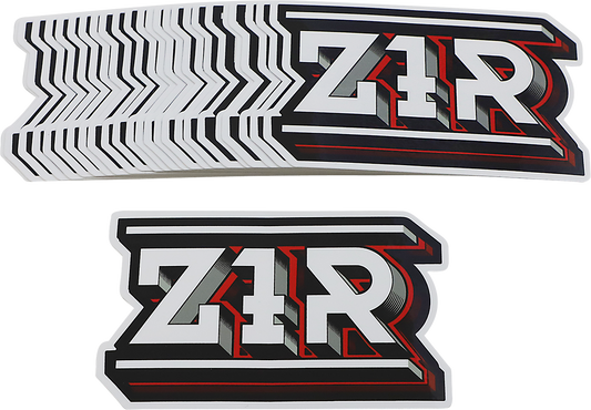 Z1R Z1R Sticker - 2 x 4 - 25 Pack 4320-2479