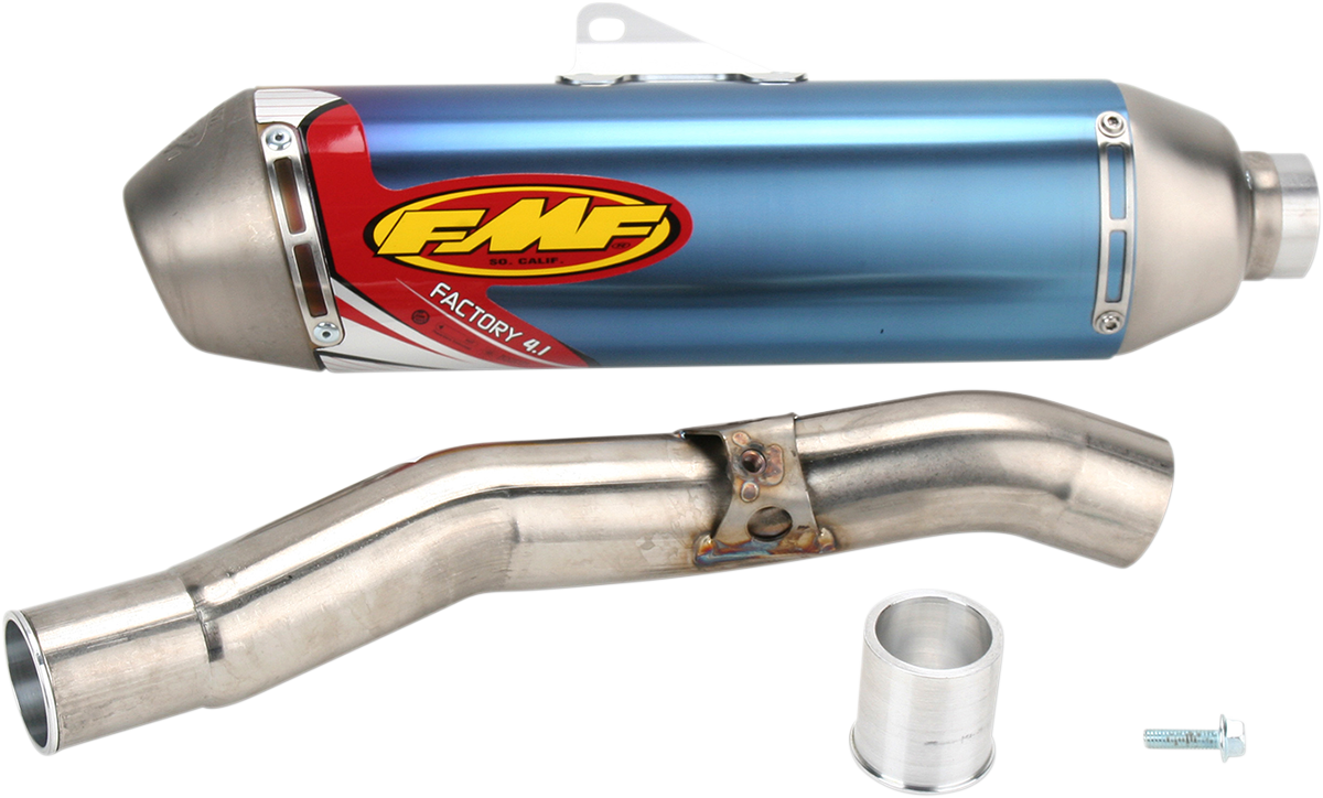 FMF Factory 4.1 Muffler - Anodized Titanium 044235 1821-0584