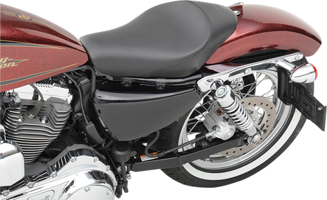 SADDLEMEN S3 Super Slammed Seat - Solo - Black - '04-'20 XL 807-03-002D