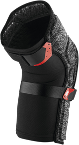 100% Surpass Knee Guards - Gray/Black - XL 70009-00008