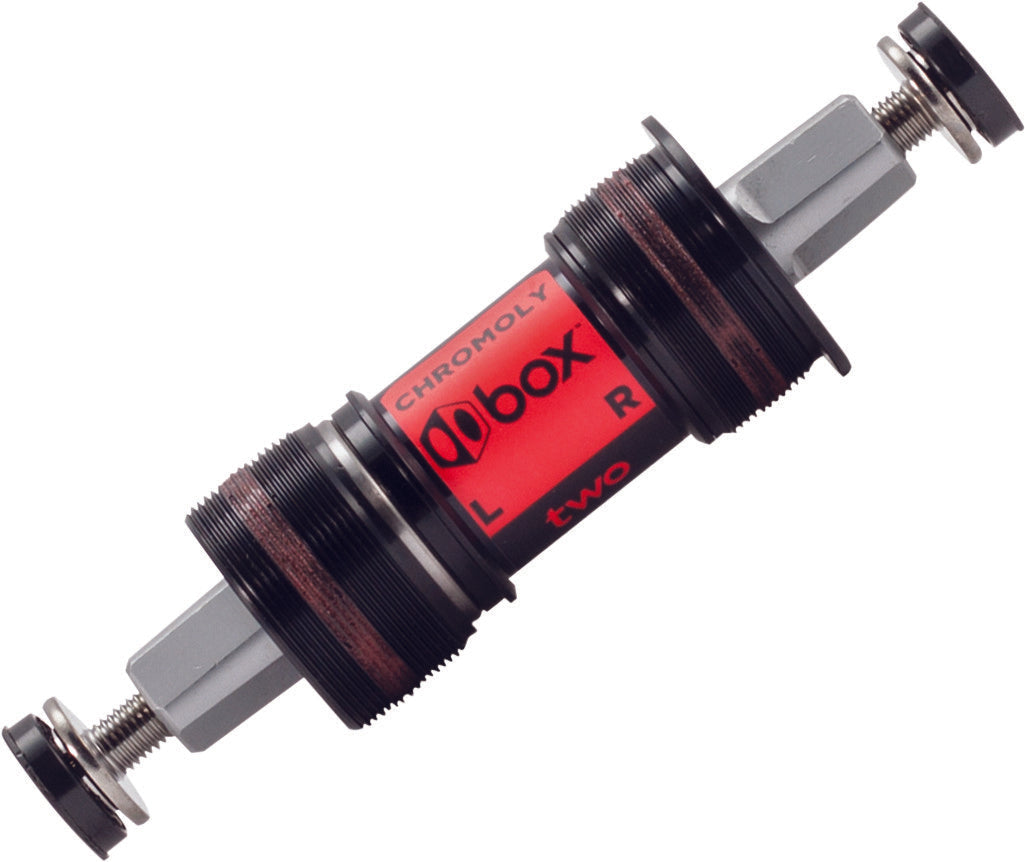 BOX Square Taper Bb 113mm Cro-Mo Spindle BX-BB2-SQA113-BK