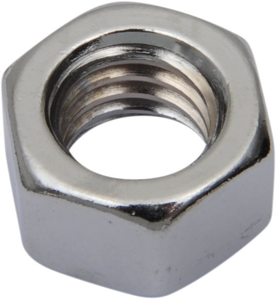 DRAG SPECIALTIES 5/16"-24 Chrome Hex Nut MPB166