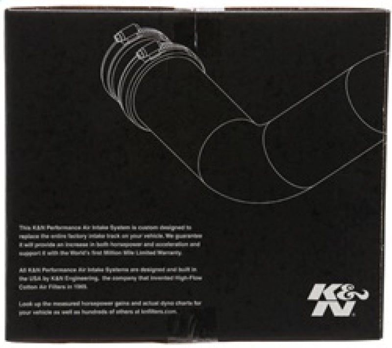 K&N 2017 Ford F150 Ecoboost V6-3.5L F/I Performance Air Intake Kit 57-2599