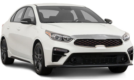 AVS 19+ Kia Forte Aeroskin Hood Protector - Chrome 620084
