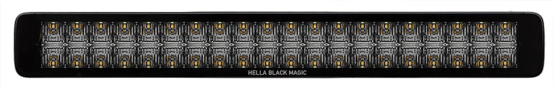 Hella Universal Black Magic 21in Double Light Bar - Driving Beam LA358176401