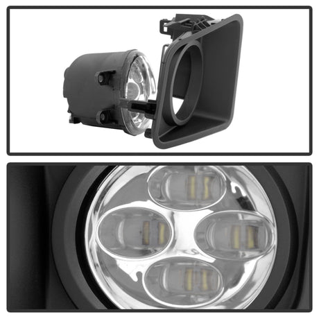 Spyder Toyota Tundra 2014-2016 Daytime DRL LED Running Fog Lights w/Switch Clear FL-DRL-TTU14-C 9031540
