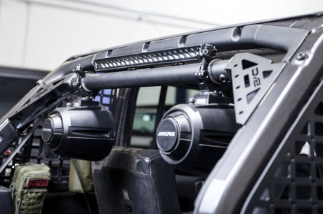 DV8 Offroad 18-23 Jeep Wrangler JL 4-Door Speaker/Light Bar Mount SBJL-01