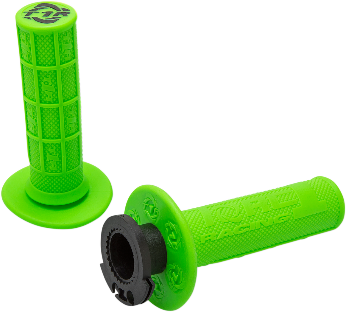 TORC1 Grips - Defy - Lock-On - 4-Stroke - Green 3750-0802