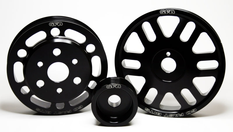 GFB 13 Subaru BRZ / 13 Scion FR-S 3 Pc L/W Pulley Kit (Inc Crank/Alternator/Water Pump Pulleys) 2016