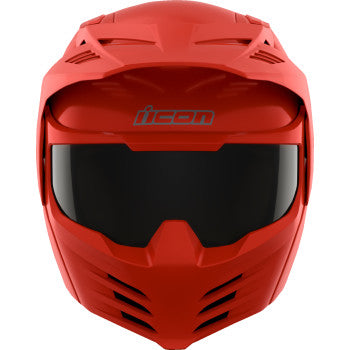 ICON Elsinore™ Helmet - Monotype - Red - Medium 0104-3317