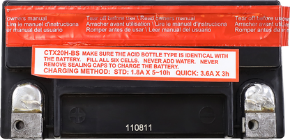 DRAG SPECIALTIES Battery - YTX20HBSFT CTX20H-BS FT