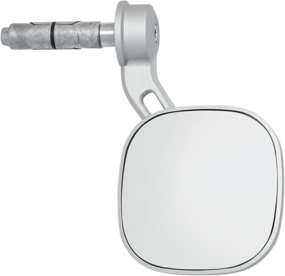 KURYAKYN Mirror - Dillinger - Side View - Square - Chrome 6618