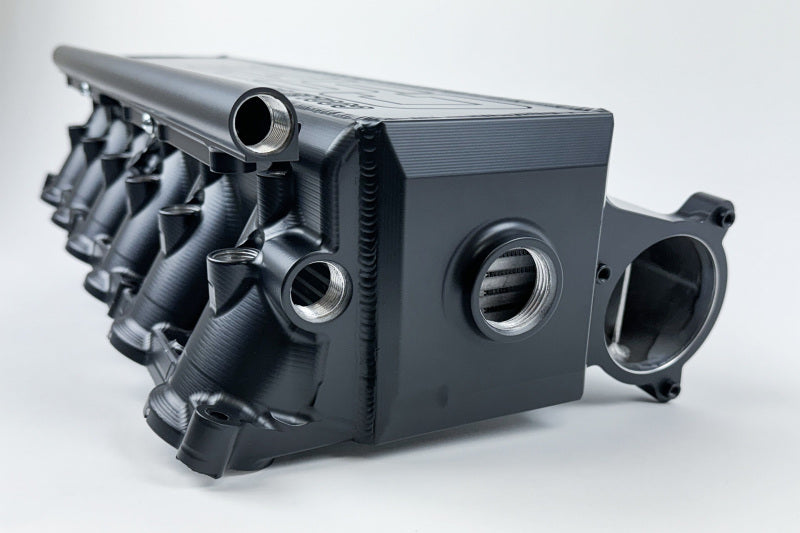 CSF Gen 2 B58 Race X Charge-Air-Cooler Manifold - Thermal Black Finish 8400B