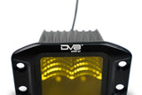 DV8 3-Inch Elite Series LED Amber Flush Mount Pod Light BE3FMW40W-A