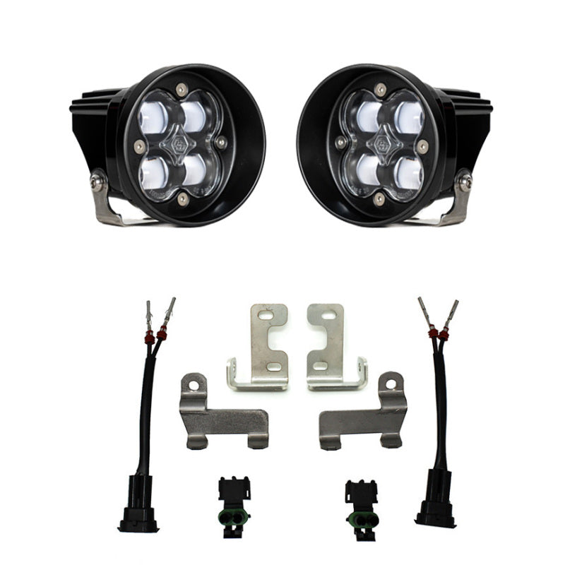 Baja Designs 2016+ Toyota RAV4 Squadron Fog Light Pocket Kit - Clear 447703